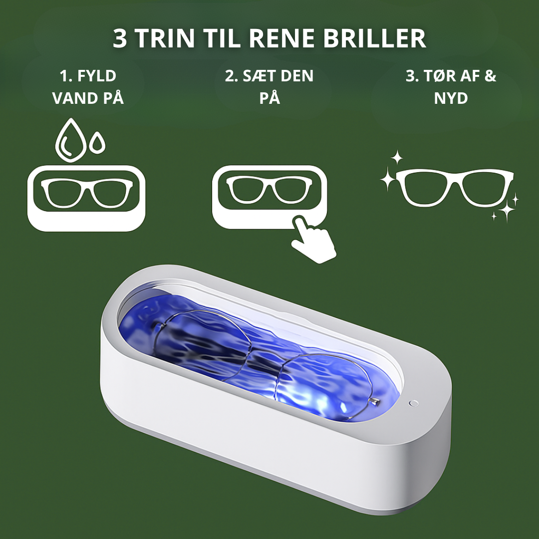 Norillo™ – Krystalklare briller uden pudseklude og striber