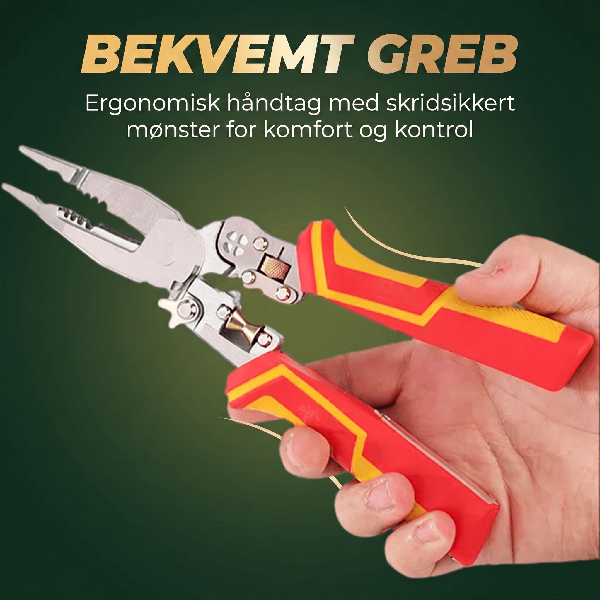 Norillo™ - 8-i-1 afisoleringstang til hurtig kapning & kabelarbejde