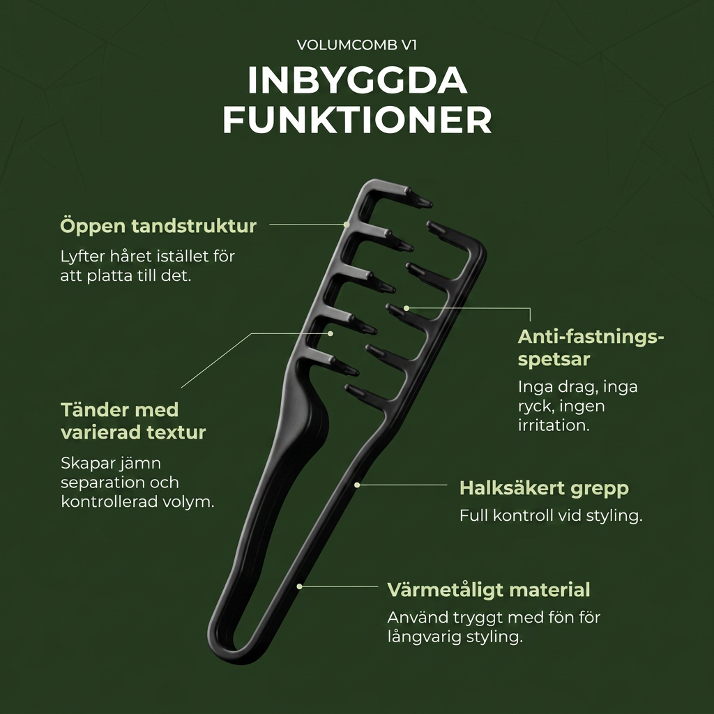 VolumComb V1 mod dyb grøn baggrund med subtil tekstur