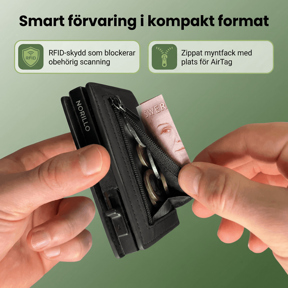 CardShield 3.0 i hånden