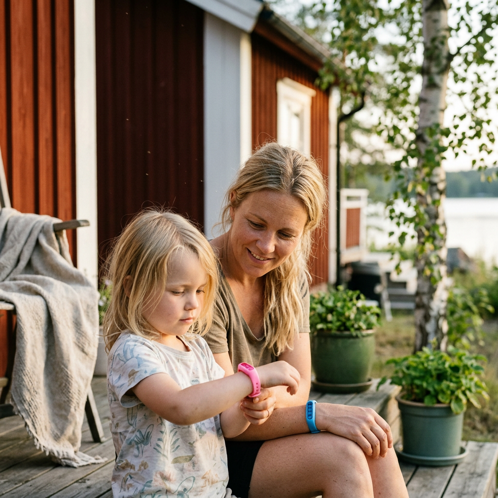 Norillo BiteShield myggearmbånd med udskiftelig duftkapsel