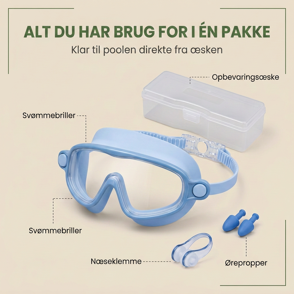 ClearDive alt inkluderet i pakken