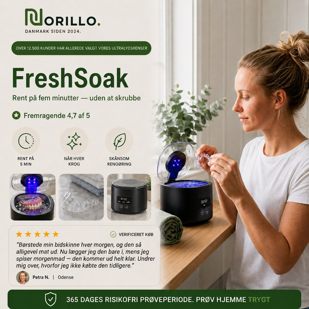 FreshSoak ultralydsrenser hero