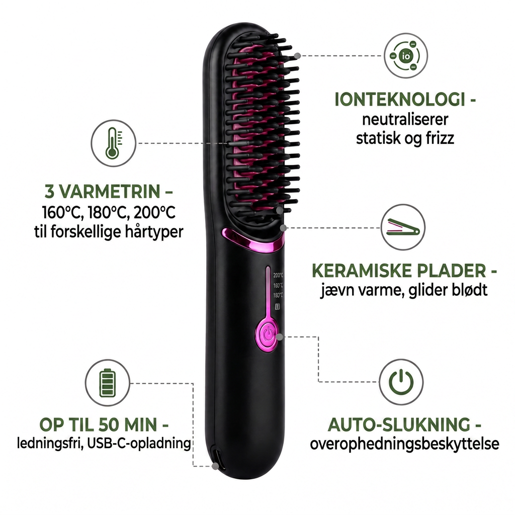 GlideStyle funktioner ionteknologi