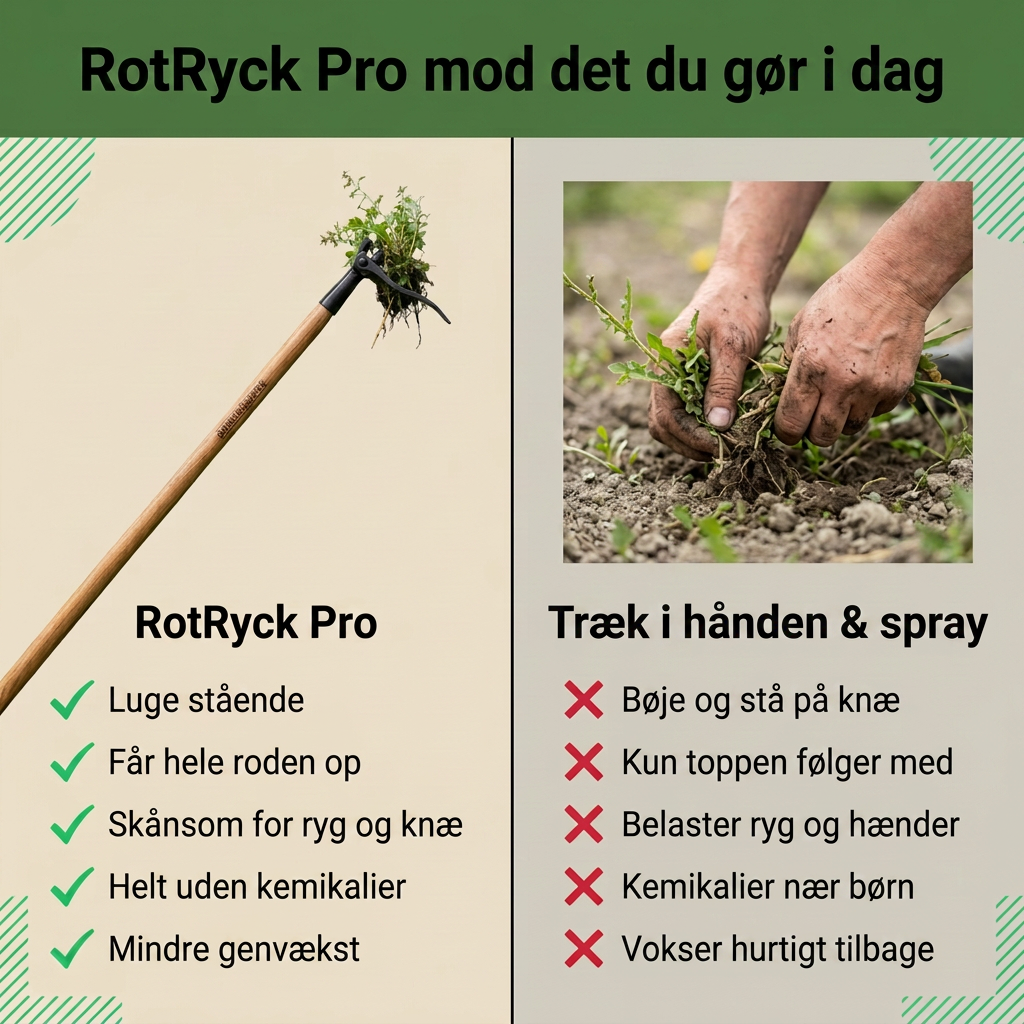 RotRyck Pro sammenligning dansk