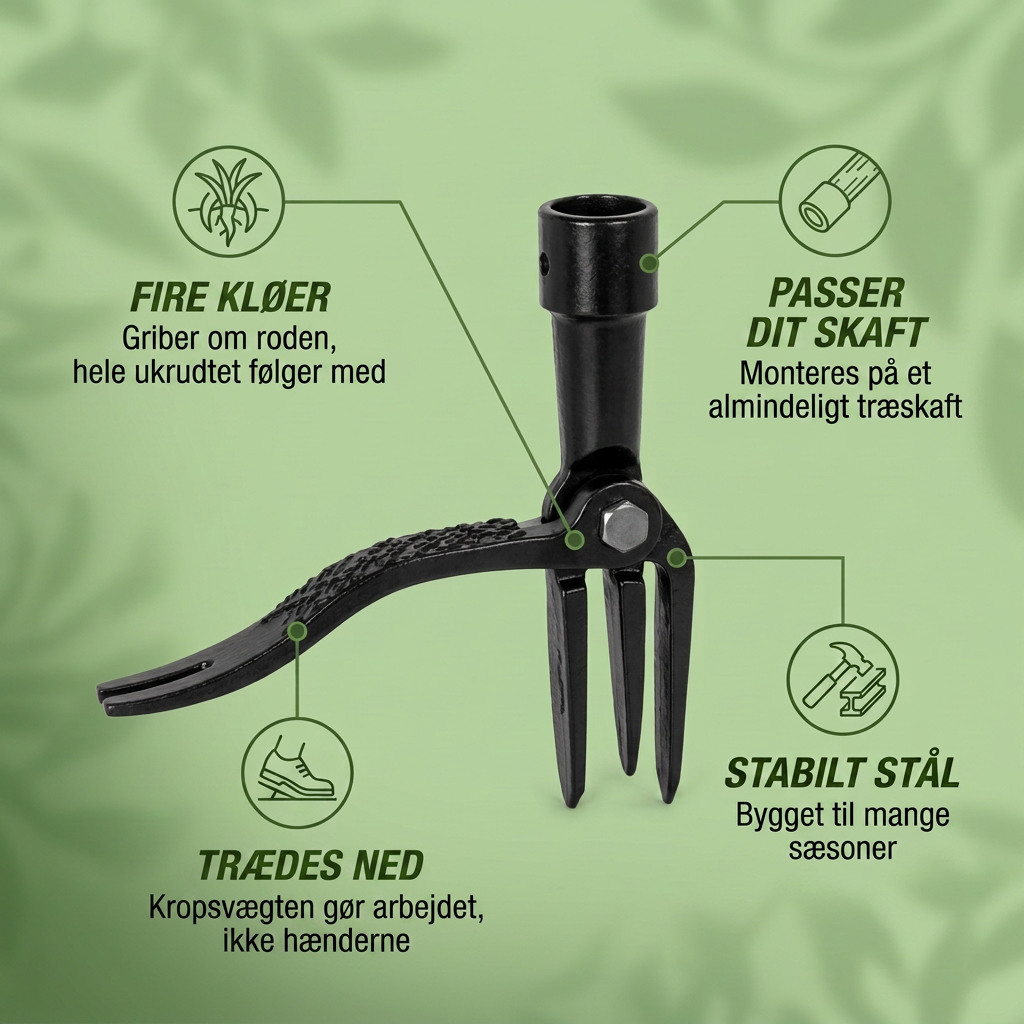 RotRyck Pro funktioner dansk