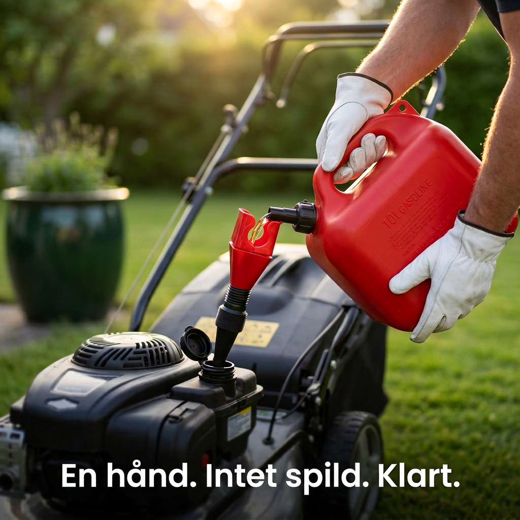 En hånd. Intet spild. Klart.