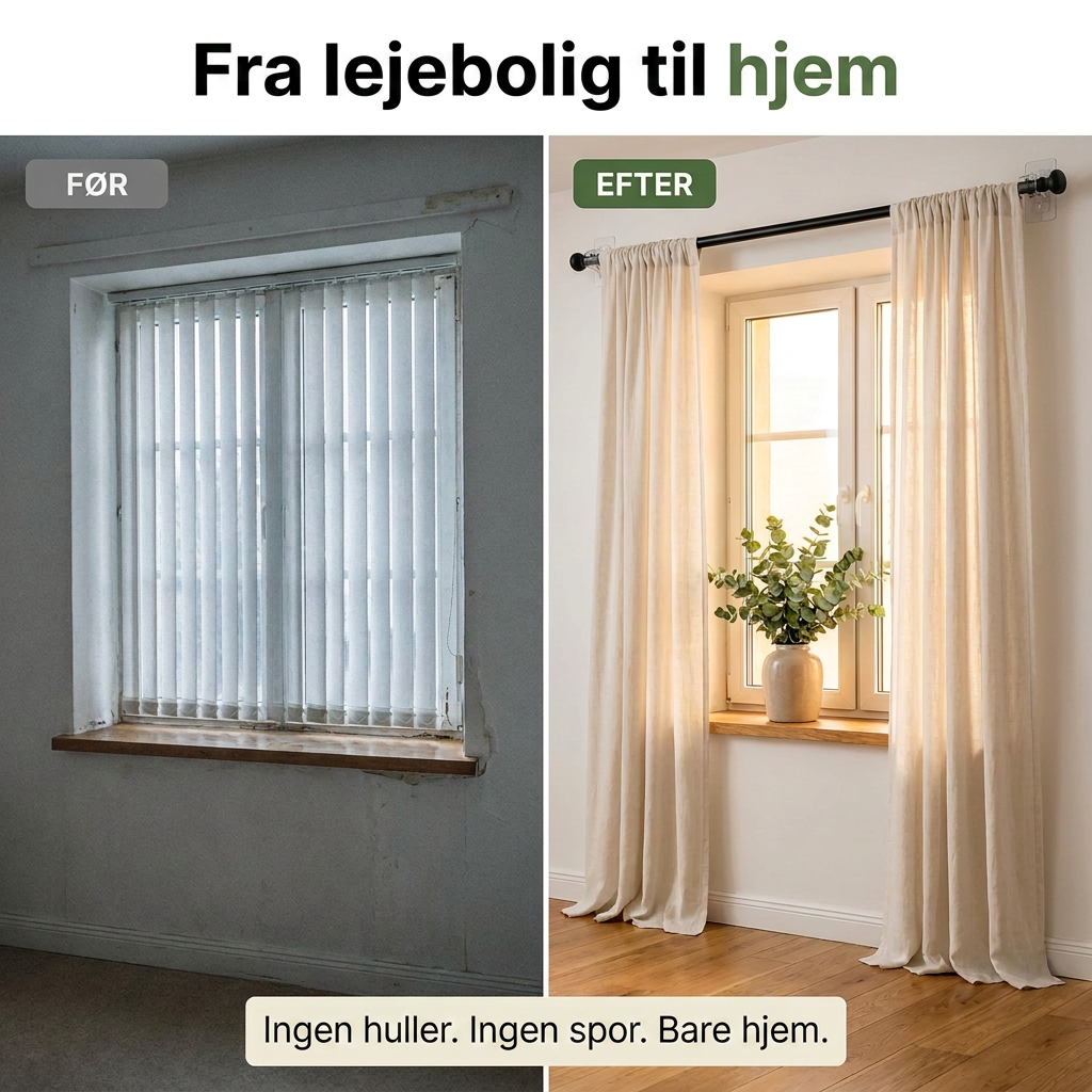 Fra lejebolig til hjem - før og efter