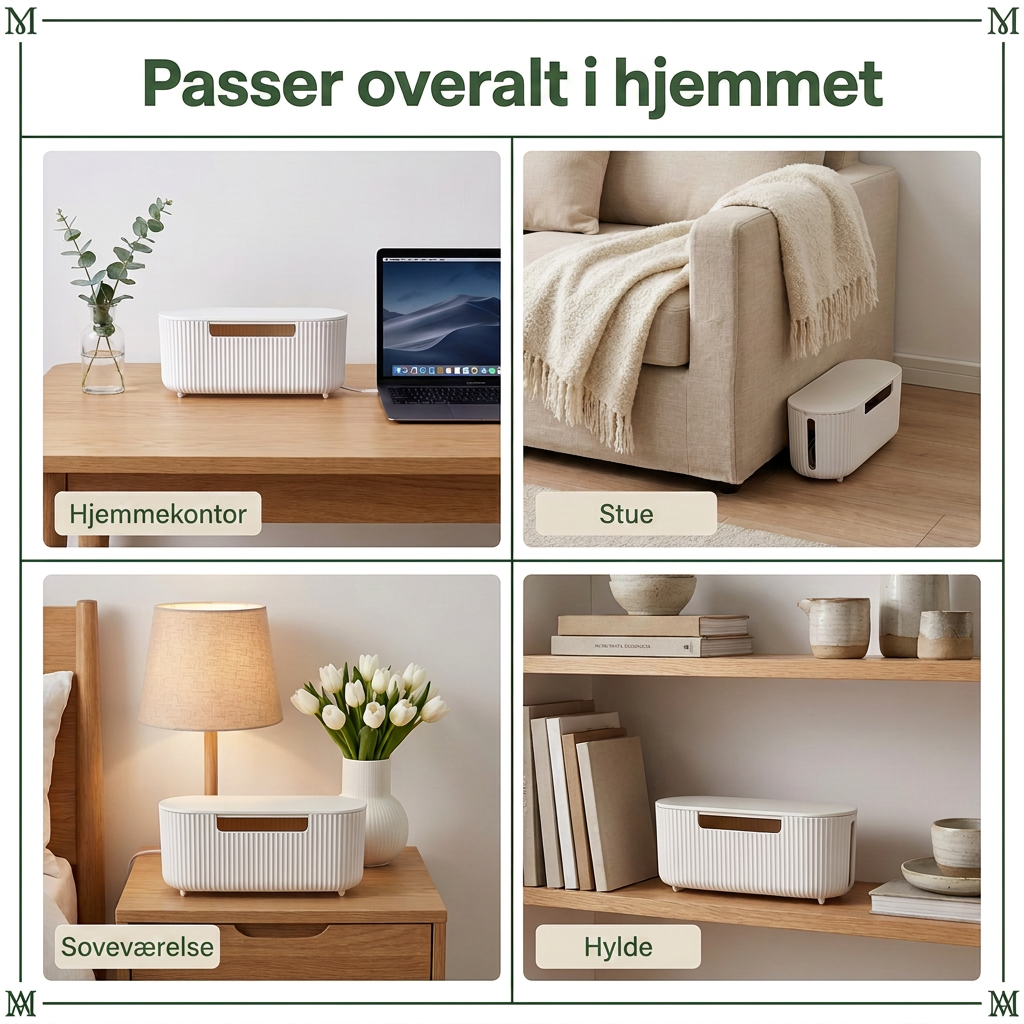 Passer overalt i hjemmet
