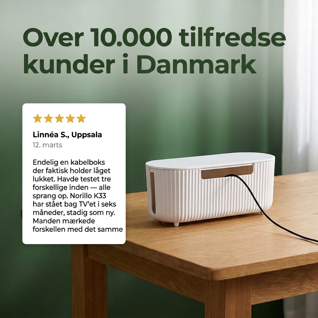 Over 10.000 tilfredse kunder i Danmark