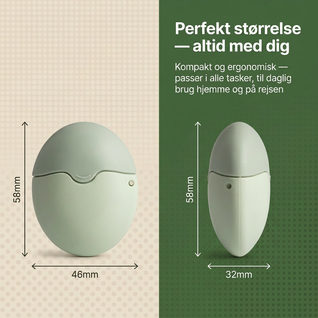 Perfekt størrelse - altid med dig