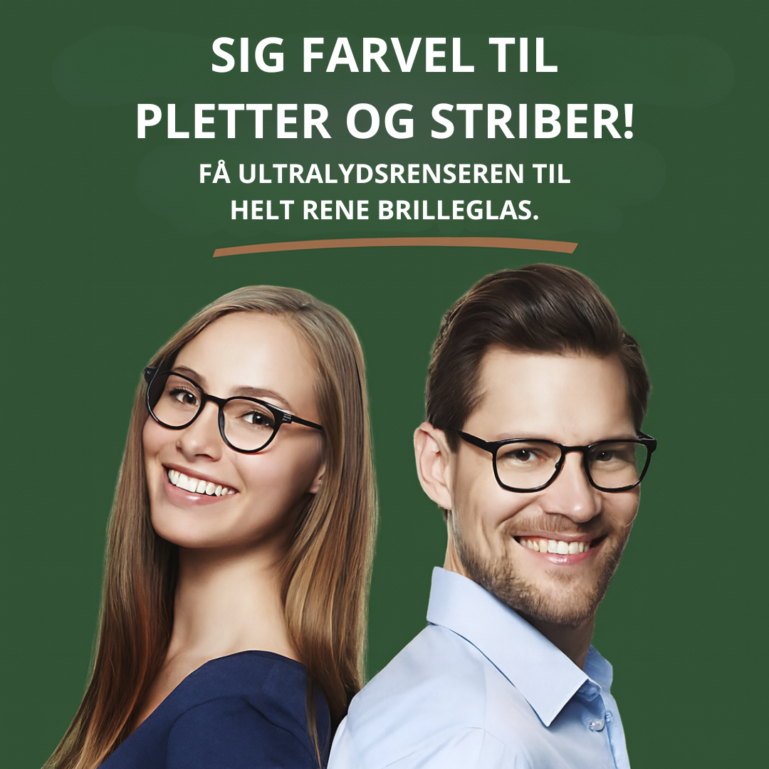 Norillo™ – Krystalklare briller uden pudseklude og striber