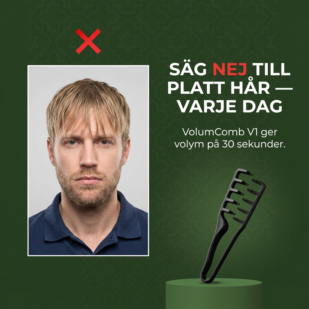 VolumComb V1 mod dyb grøn baggrund med svagt arabesk-mønster