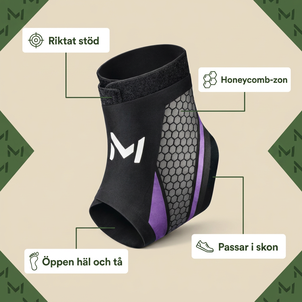 Mobix ankelstøtte fritstående centreret