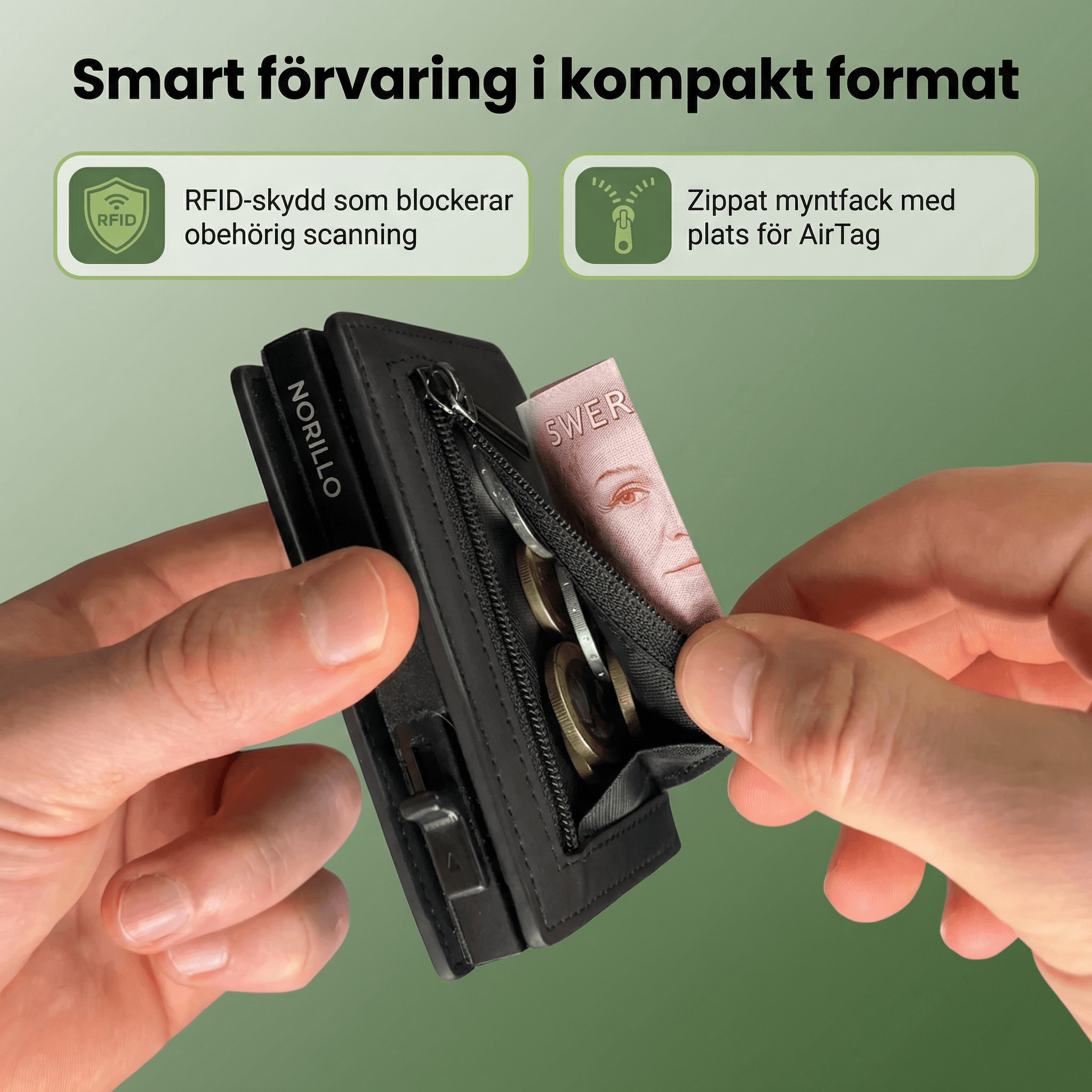 CardShield 3.0 i hånden