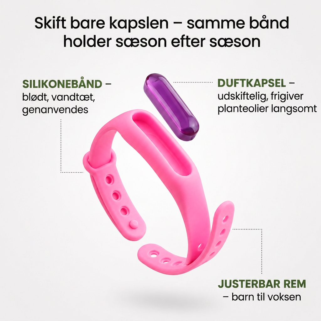 Skift bare kapslen - genanvendeligt bånd