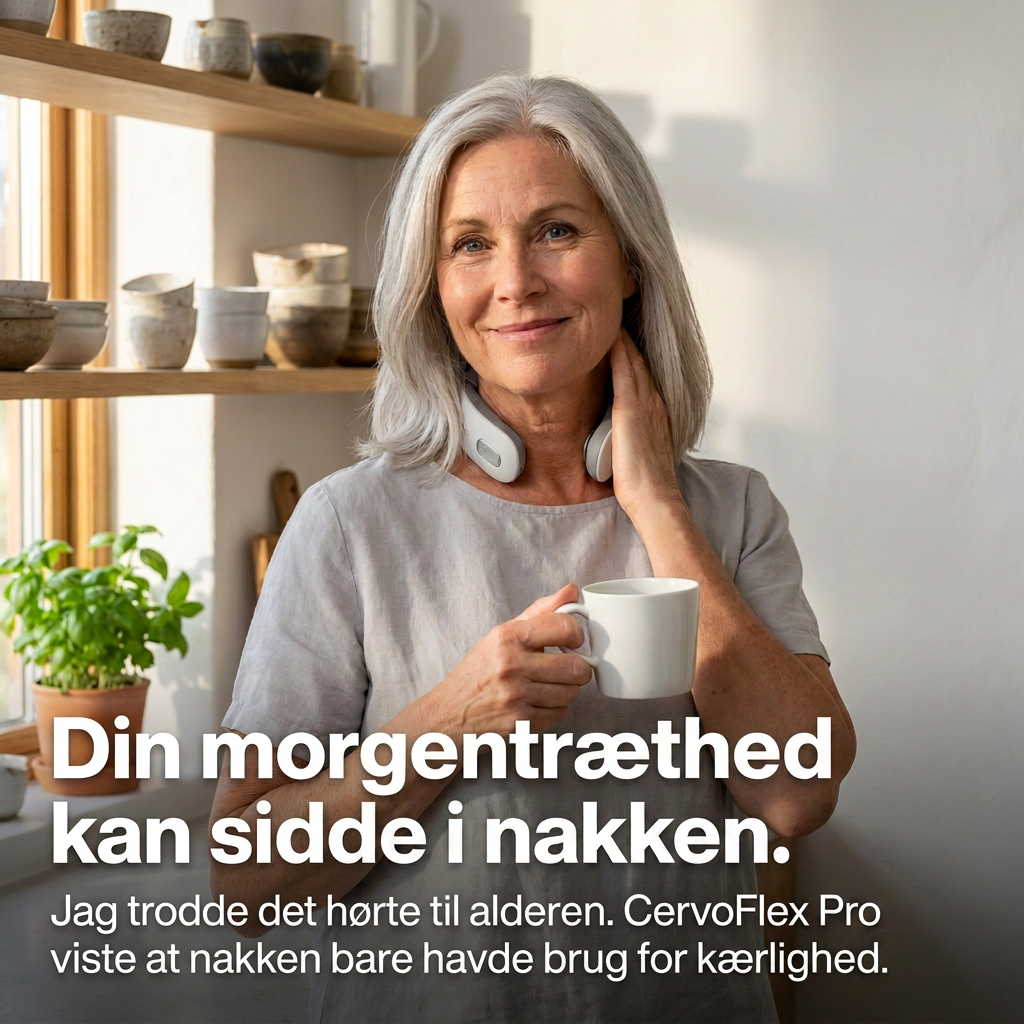 Din morgentræthed kan sidde i nakken