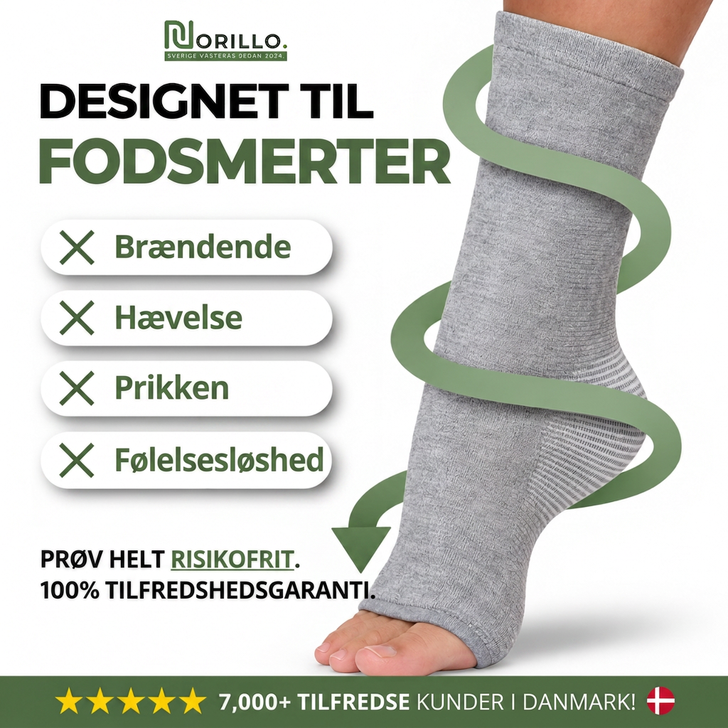 Norillo BambuSleeves - designet til fodsmerter