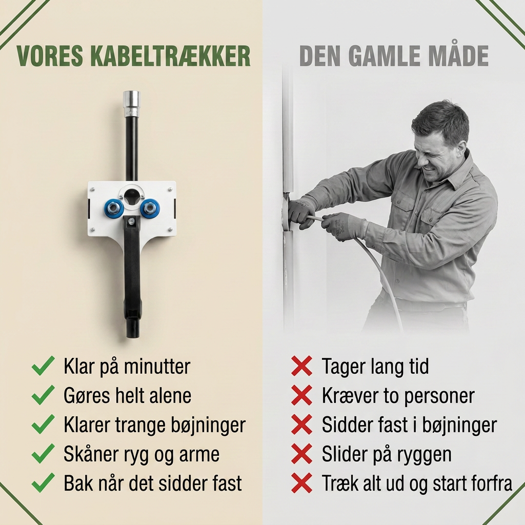 CableDrive VS den gamle maade
