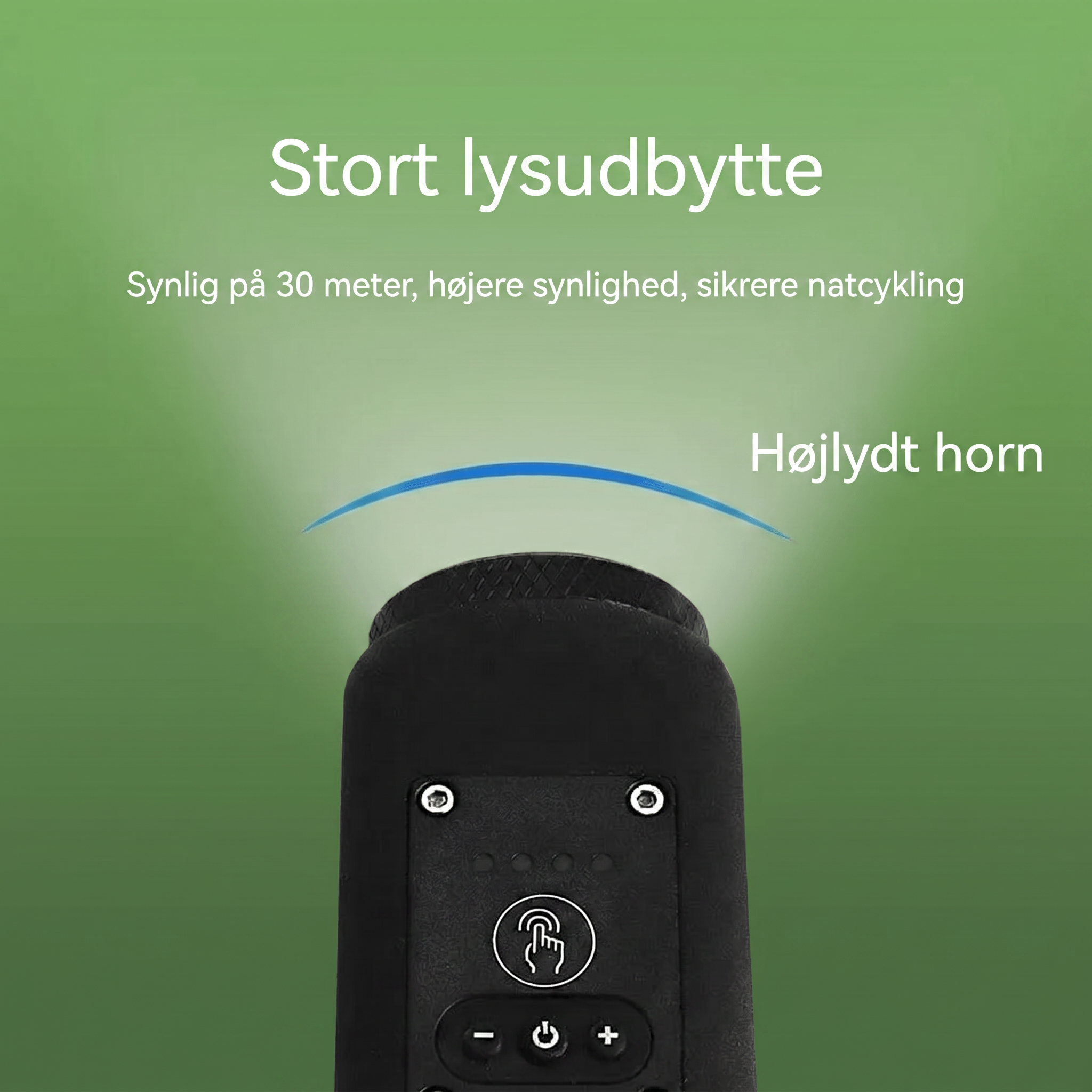 Cykelhorn lysfloede dansk