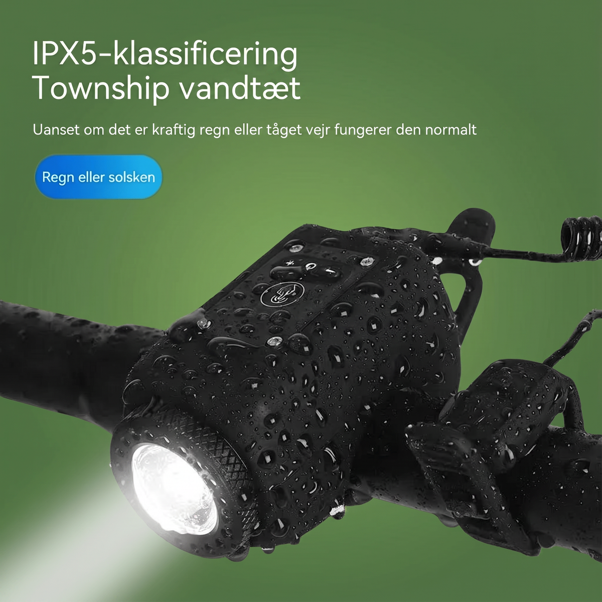 Cykelhorn IPX5 dansk