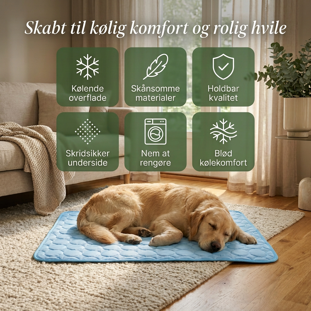 Seks fordele koelemaatte