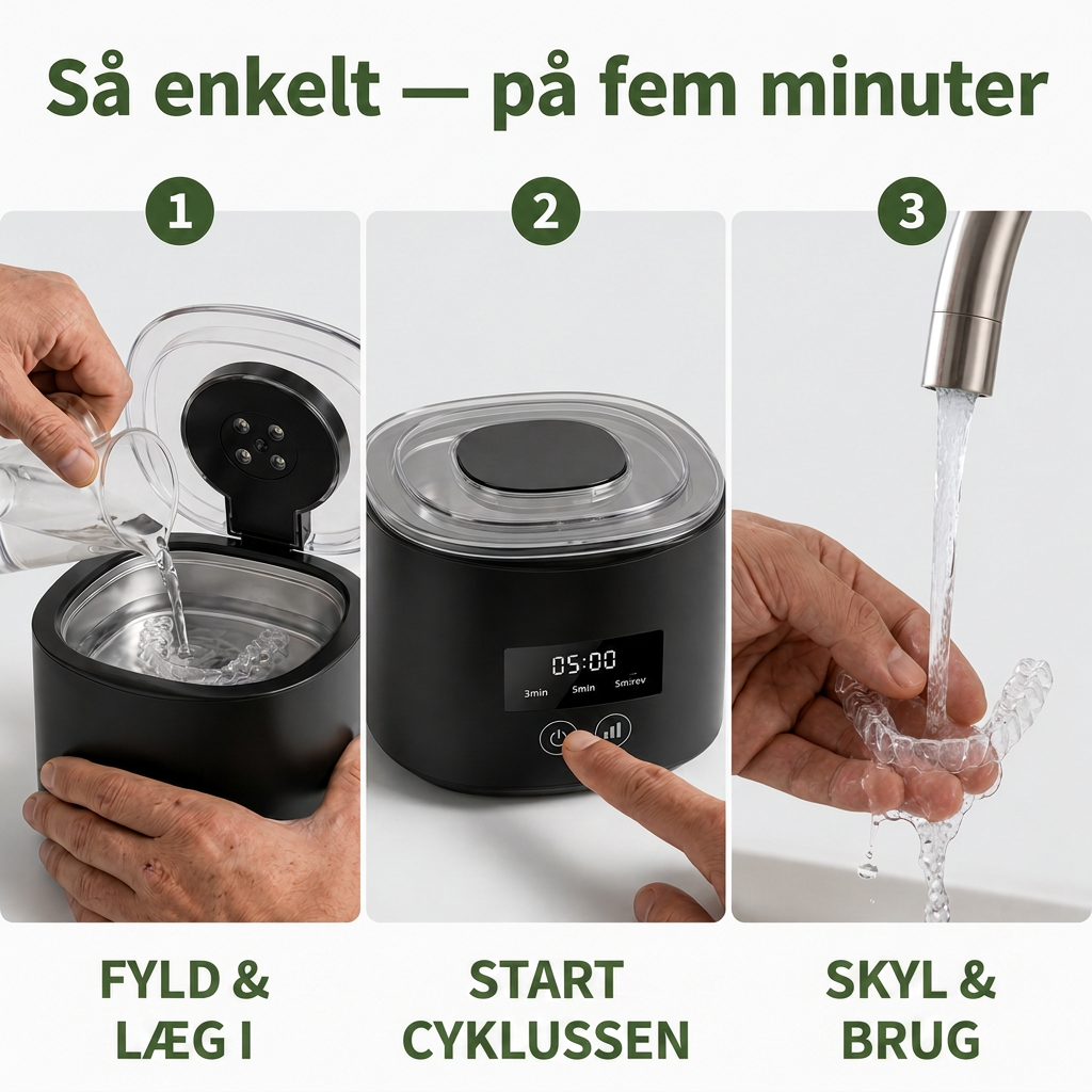 Saa enkelt tre trin