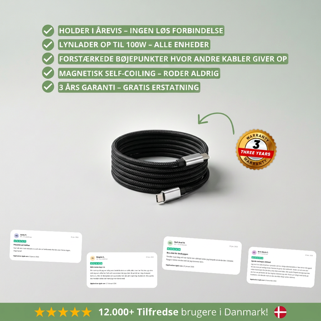 NorCable magnetisk kabel fordele