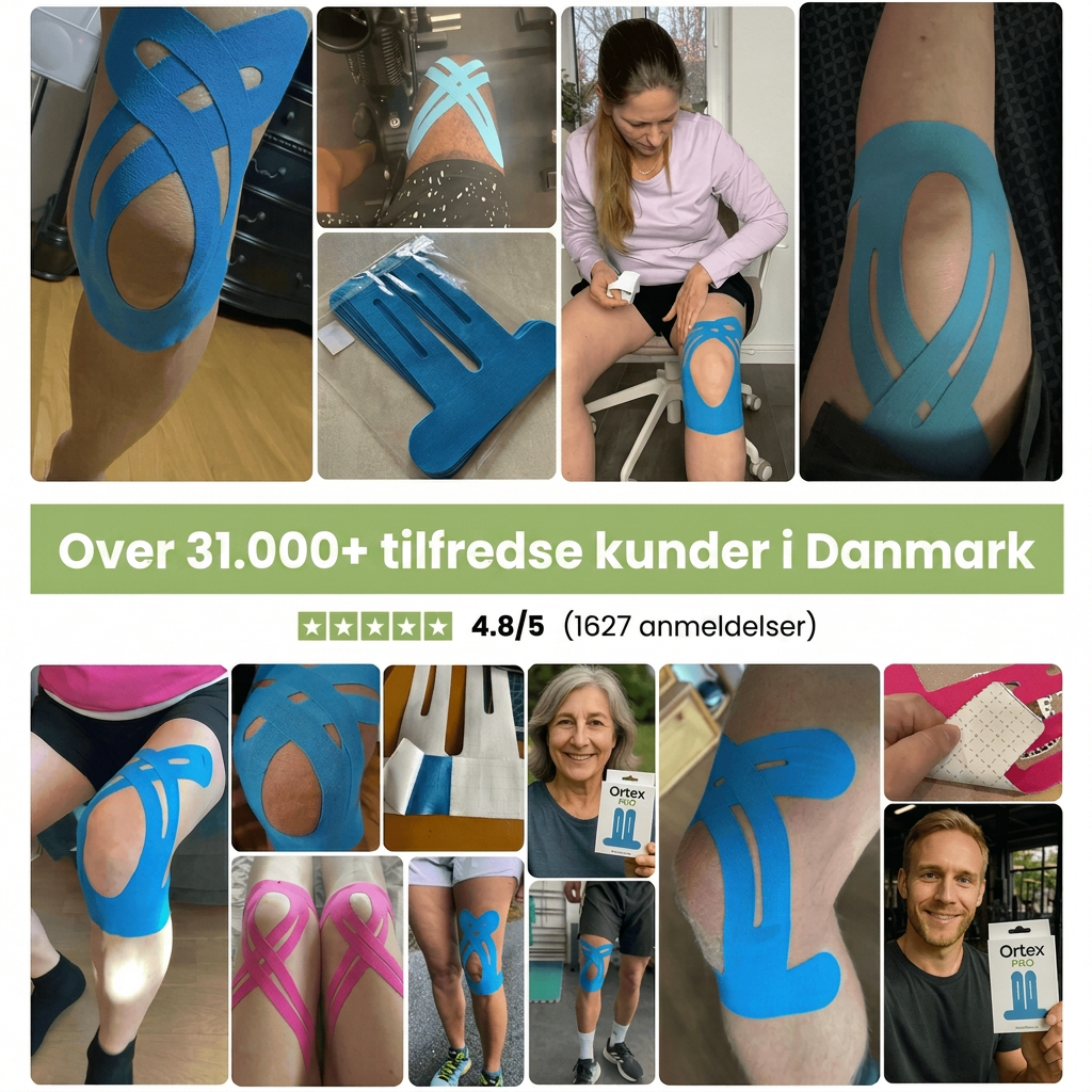 Over 31000 tilfredse kunder i Danmark Ortex Pro