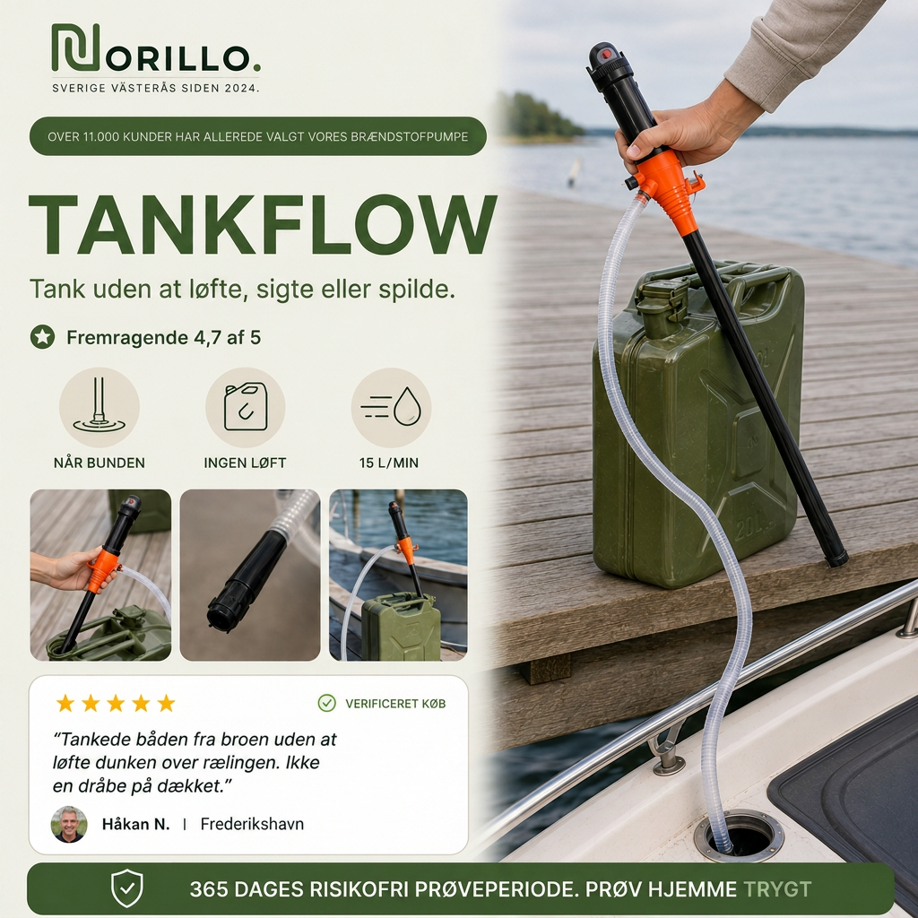 TankFlow braendstofpumpe hero - dansk