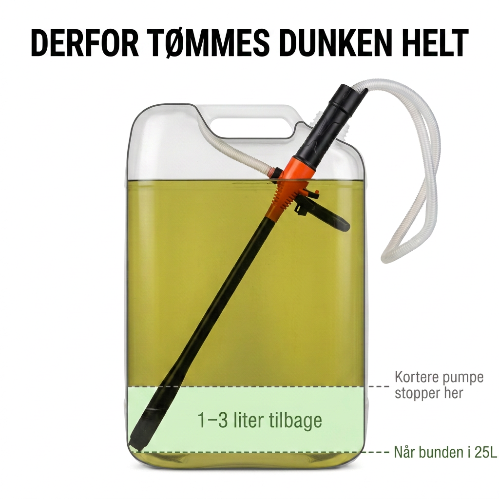 TankFlow tommer dunken helt - dansk