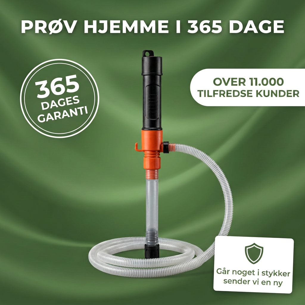 TankFlow prov hjemme garanti - dansk