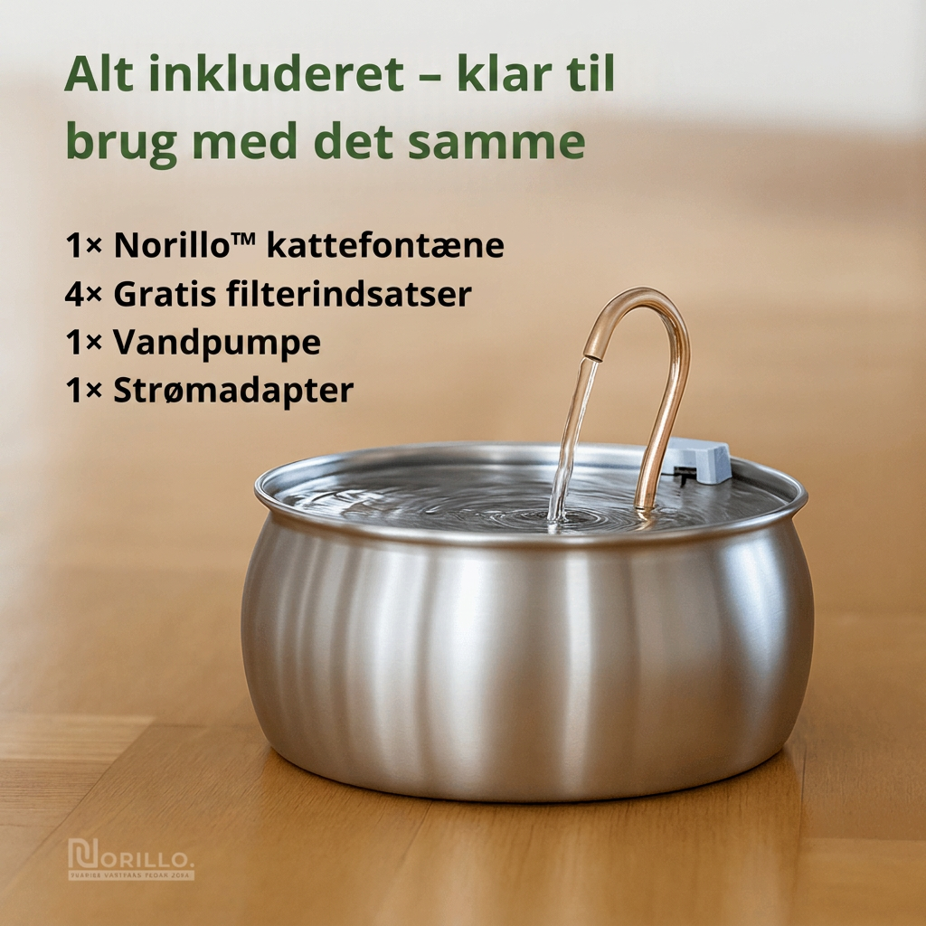 Alt inkluderet - klar til brug med det samme