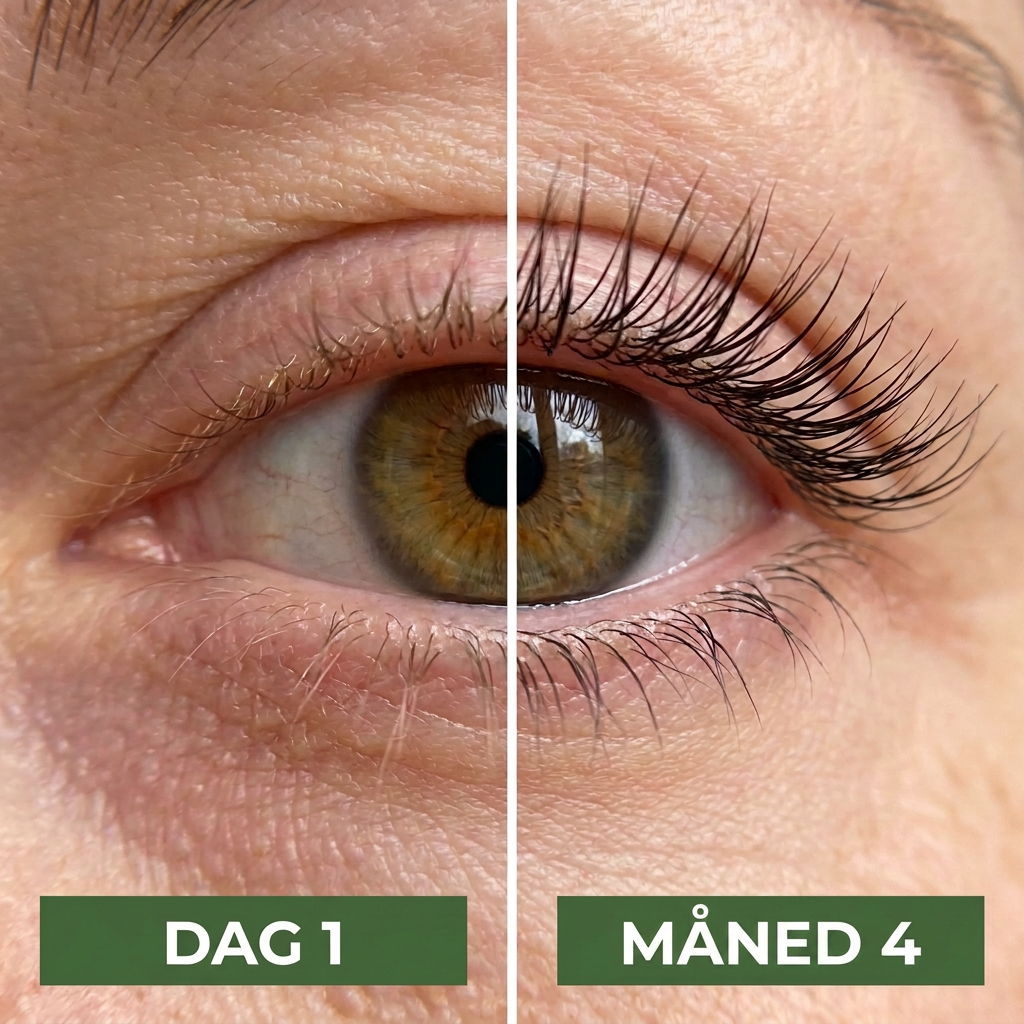 Dag 1 vs måned 4