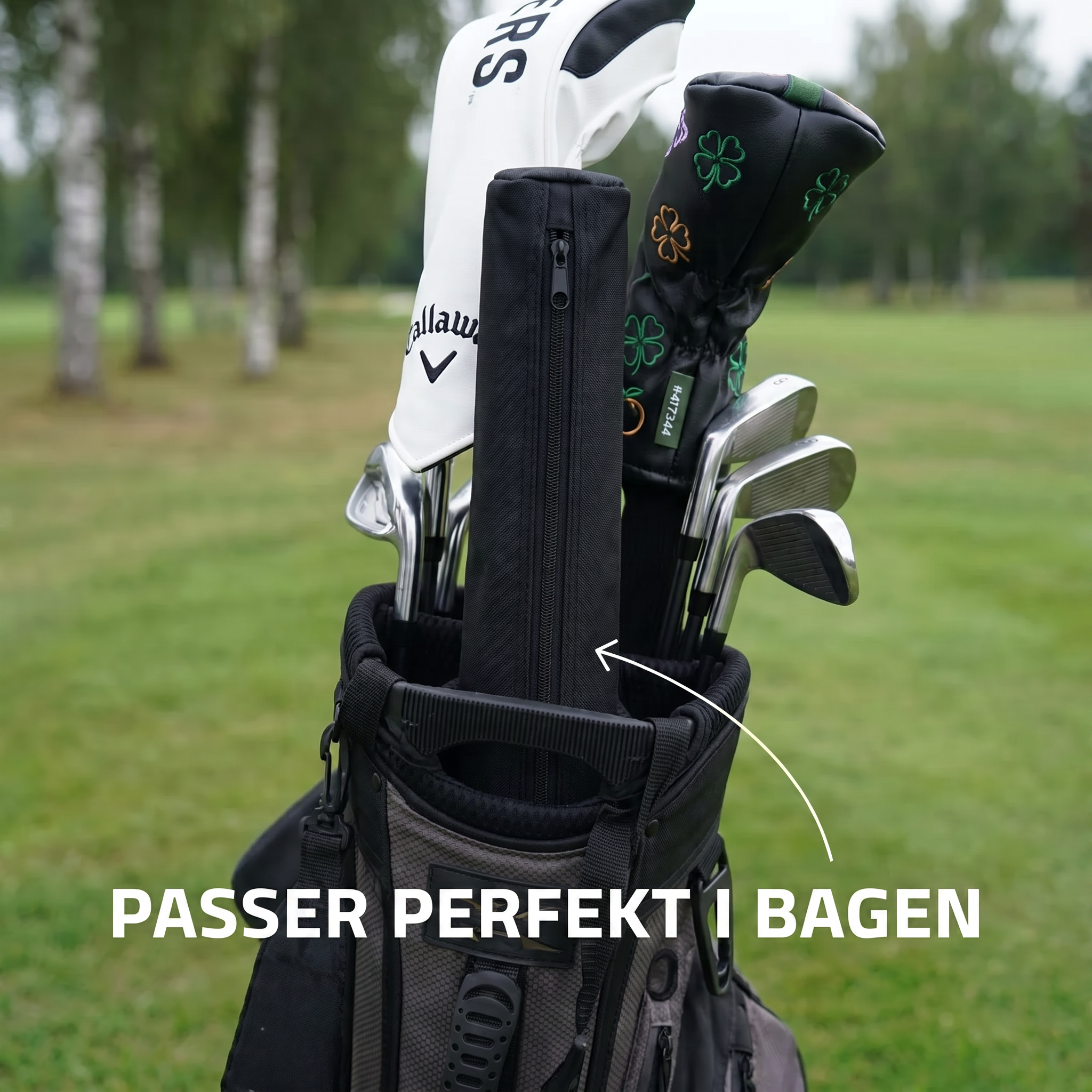 Norillo™ - BagCooler - Diskret kølesleeve der passer direkte i golfbaggen