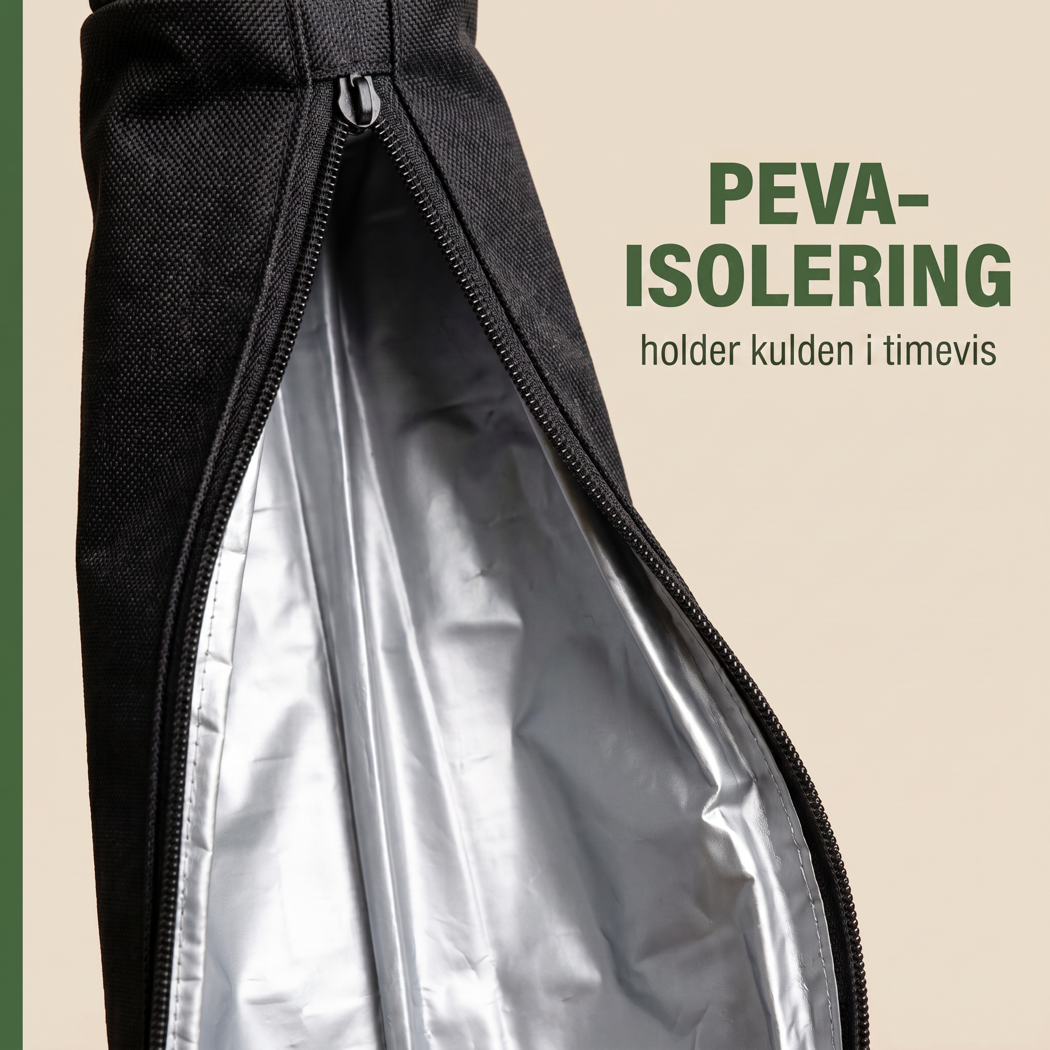 Norillo™ - BagCooler - Diskret kølesleeve der passer direkte i golfbaggen
