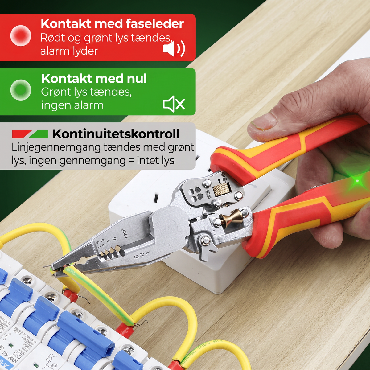 Norillo™ - 8-i-1 afisoleringstang til hurtig kapning & kabelarbejde