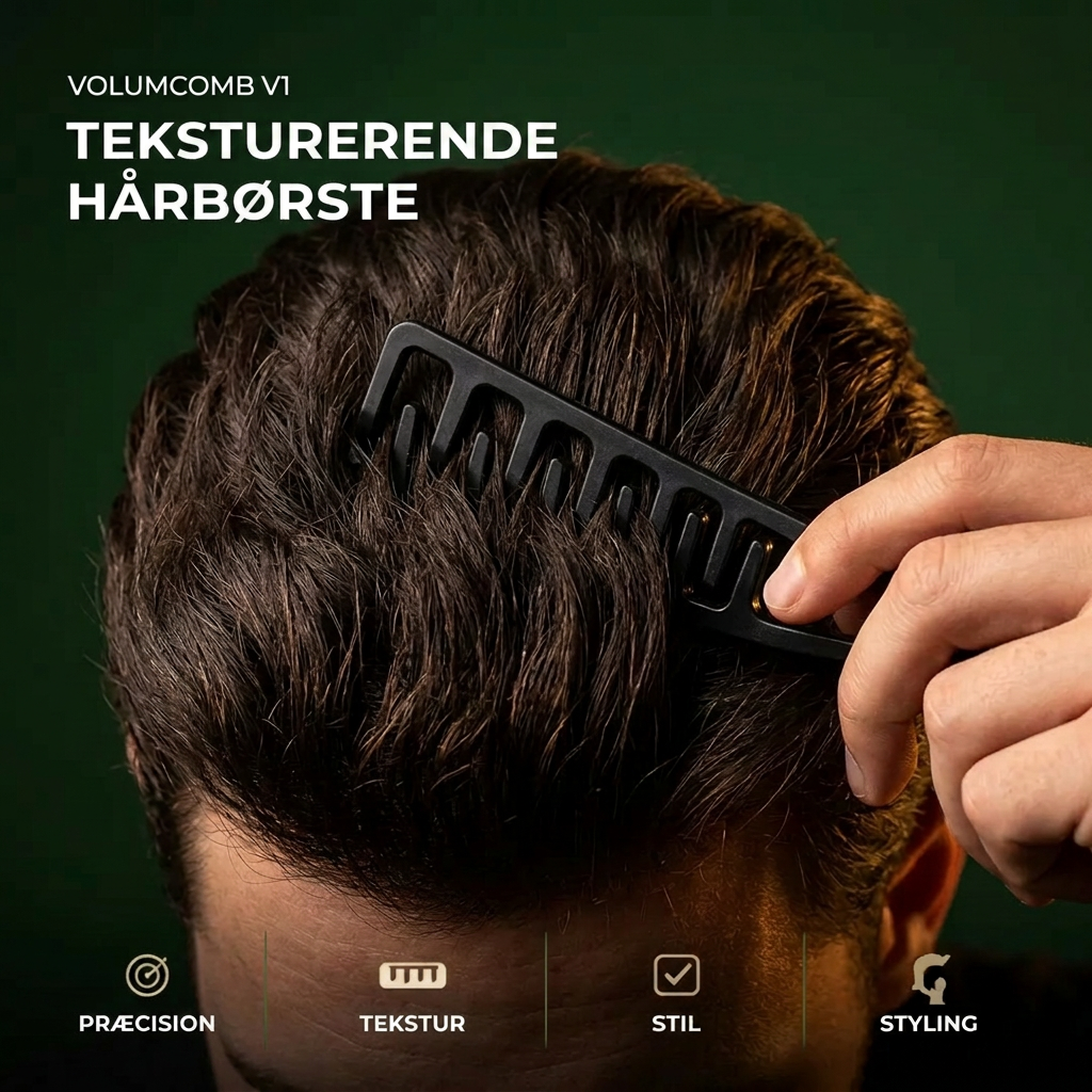 Teksturerende hårbørste